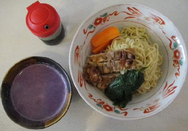 紫芋つけ麺